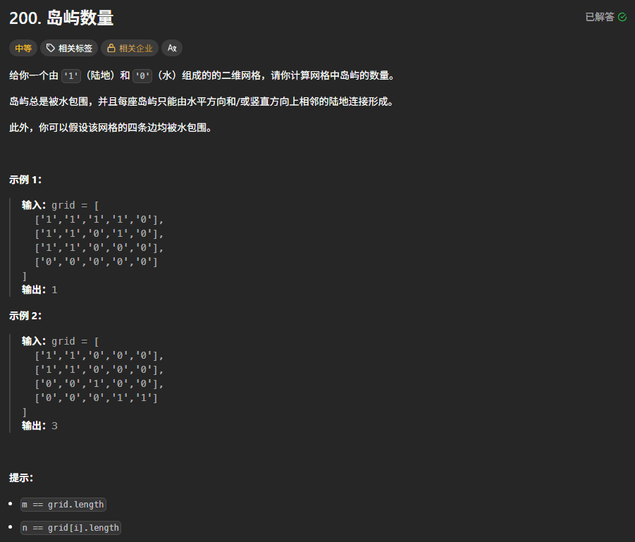 岛屿数量 封面图